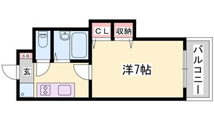 ジュネス野里の物件間取画像